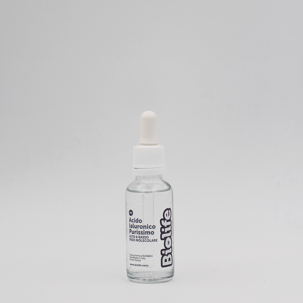 Acido Ialuronico Purissimo - Alto & Basso Peso Molecolare | Biolife Swiss