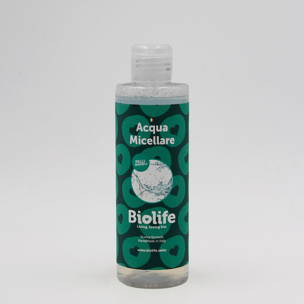 Acqua Micellare Bava di Lumaca & Aloe Vera 200ml - Struccante Bio | Biolife Swiss