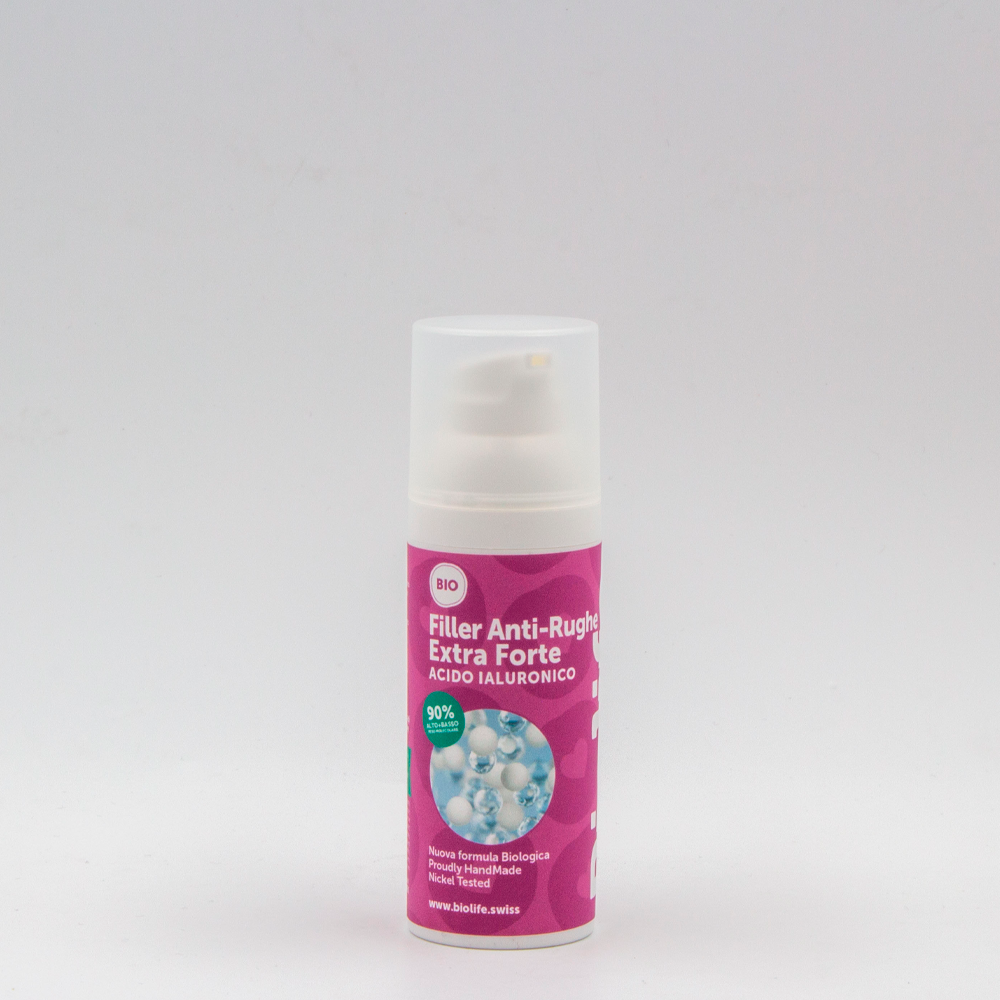 Filler Anti-Rughe Extra Forte 50ml Crema Viso Anti-Età | Biolife Swiss