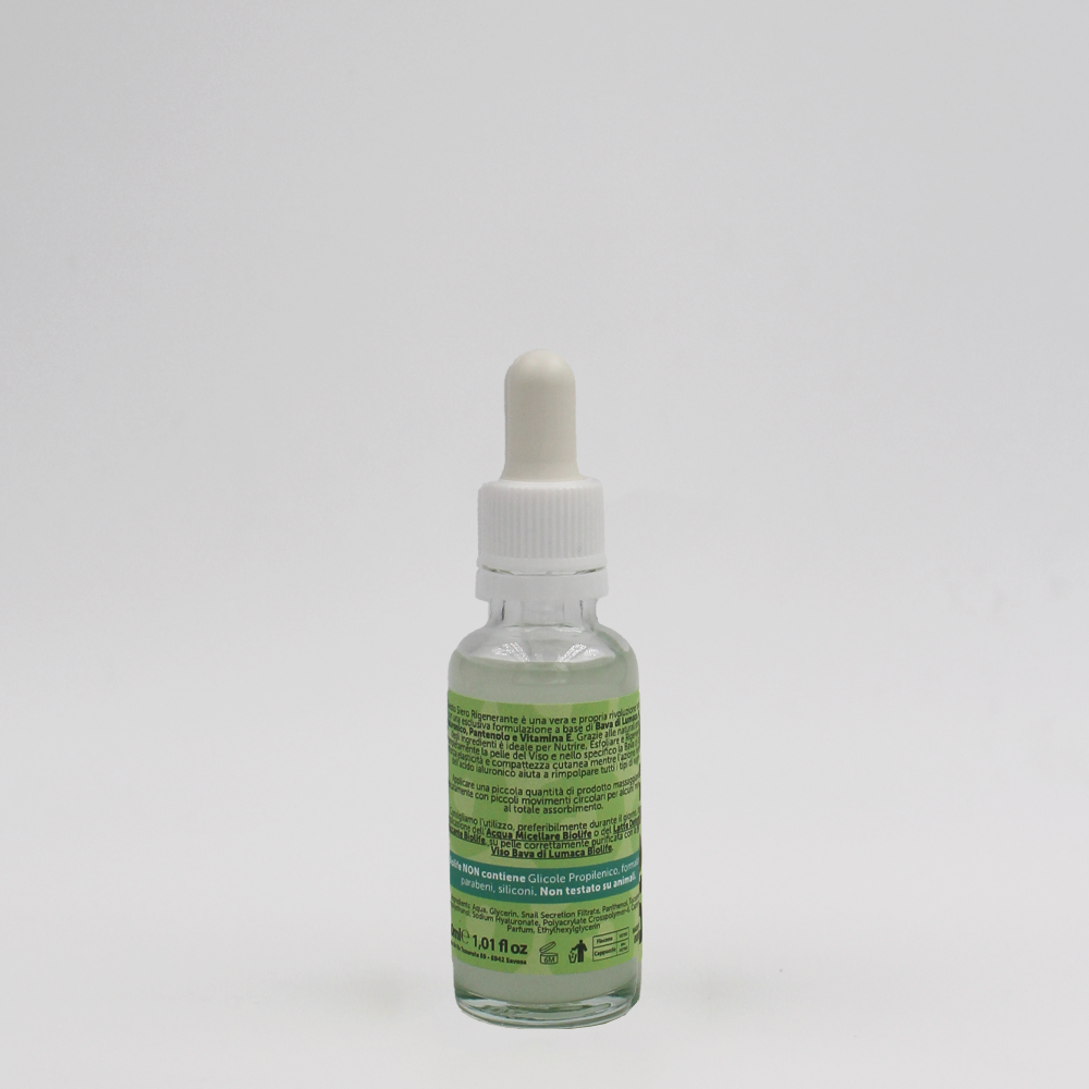 Siero Viso Anti-Age Bava di Lumaca & Acido Ialuronico 30ml | Biolife Swiss
